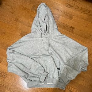 Popflex pullover cloud hoodie in heather grey